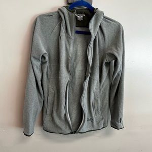 Arc’teryx  Green Long Sleeve Sweater with Hoody. Women's Medium. Zipper Flawed